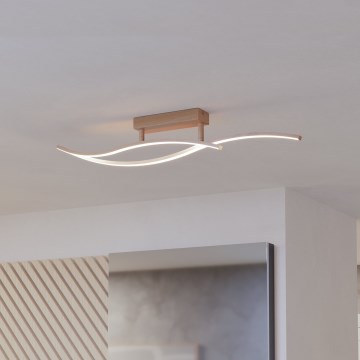 Eglo - LED taklampa LED/12W/230V 4000K beige