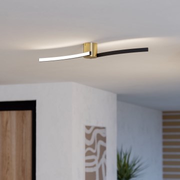 Eglo - LED taklampa LED/12W/230V 4000K svart