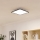 Eglo - LED taklampa LED/18,8W/230V 2700/4000/6500K 40x40 cm svart