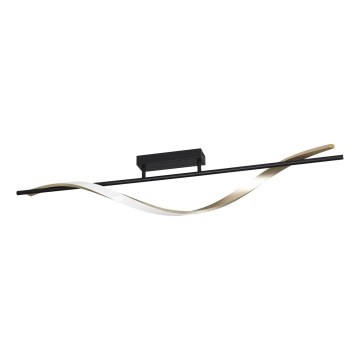 Eglo - LED taklampa LED/20W/230V 2700/4000/6500K svart/guld
