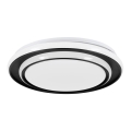 Eglo - LED taklampa LED/24W/230V 2700/4000/6500K Ø 40 cm svart