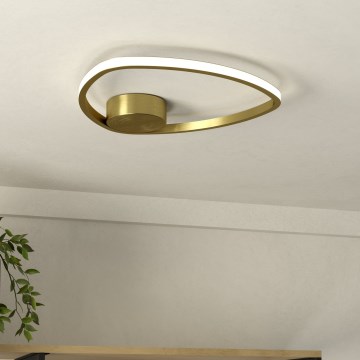 Eglo - LED taklampa LED/9,7W/230V 2700/4000/6500K Ø 37,5 cm guld