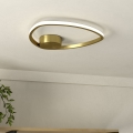 Eglo - LED taklampa LED/9,7W/230V Ø 37,5 cm guld