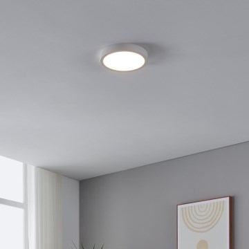 Eglo - LED-taklampa med rörelsesensor FUEVA LED/17W/230V 3000K Ø 21 cm