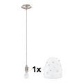 Eglo - LED Taklampa MY CHOICE 1xE14/4W/230V matt krom/vit