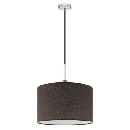 Eglo - LED taklampa på kabel TUNJA 1xE27/60W/230V brun