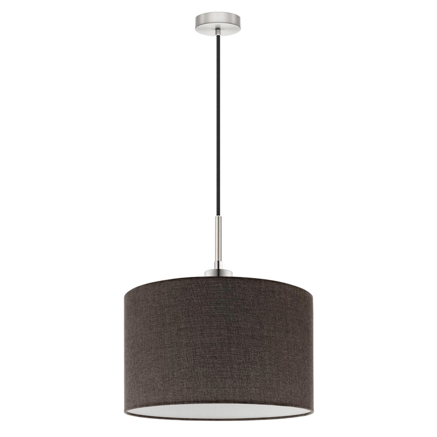 Eglo - LED taklampa på kabel TUNJA 1xE27/60W/230V brun