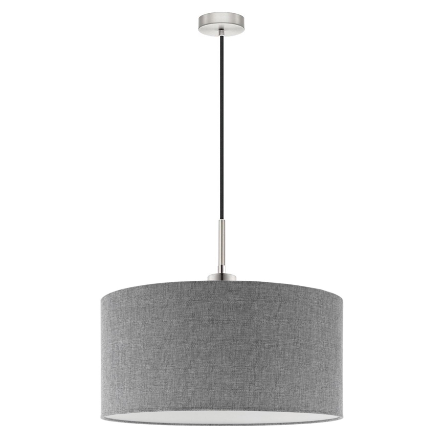 Eglo - LED Taklampa TUNJA 1xE27/60W/230V grå