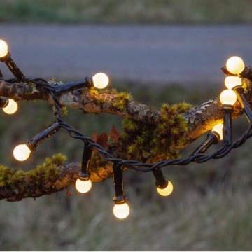 Eglo - LED utomhus julkedja  300xLED/8 funktioner 11m IP44 varm vit