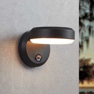 Eglo - LED Utomhus vägglampa med sensor LED/10,8/230V IP44