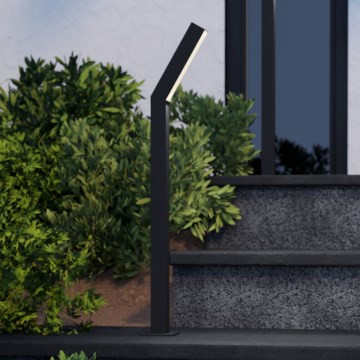 Eglo - LED Utomhuslampa 2xLED/4,5W/230V IP44 svart