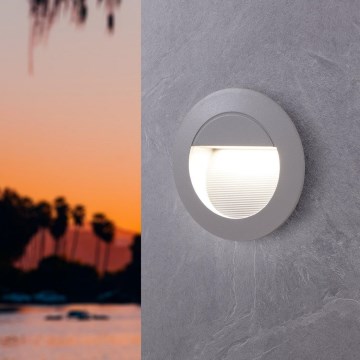 Eglo - LED Utomhusorienteringslampa 1xLED/2,5W/230V IP65