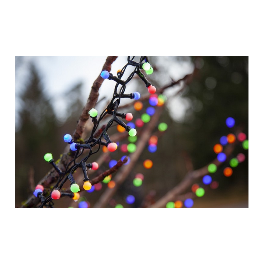 Eglo - LED utomhusljusslinga 300 LED/8 funktioner 11 m IP44 flerfärgad