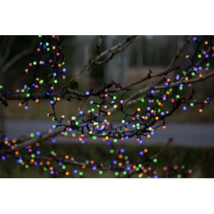 Eglo 472-53 - LED utomhusslinga för jul BERRY MINI 700xLED/8 funktioner 19m flerfärgad IP44
