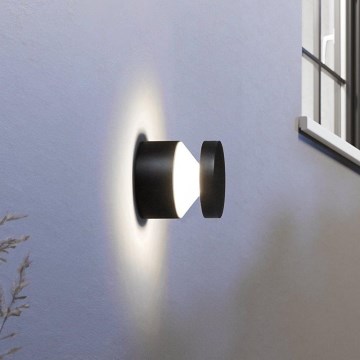 Eglo - LED utomhusvägglampa LED/11W/230V svart IP44