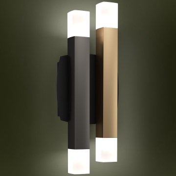 Eglo - LED väggbelysning 4xLED/3,3W/230V 3000K antracit/guld