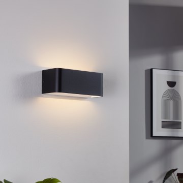 Eglo - LED väggbelysning LED/10W/230V 3000K svart