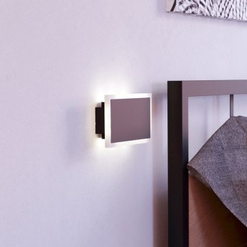 Eglo - LED väggbelysning LED/12W/230V 3000K 12x23 cm svart