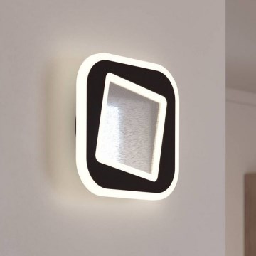 Eglo - LED väggbelysning LED/12W/230V 4000K svart