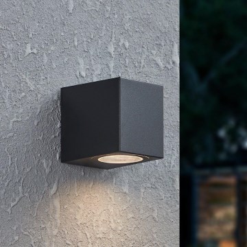 Eglo - LED vägglampa för utomhusbruk 1xGU10/4,6W/230V IP44