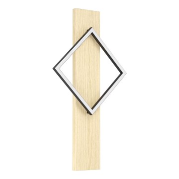 Eglo - LED-vägglampa LED/13W/230V svart/beige