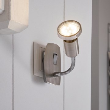 Eglo - LED Vägglampa med 1xGU10-LED/3W/230V