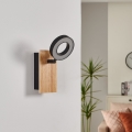 Eglo - LED väggspot LED/4,2W/230V svart/brun