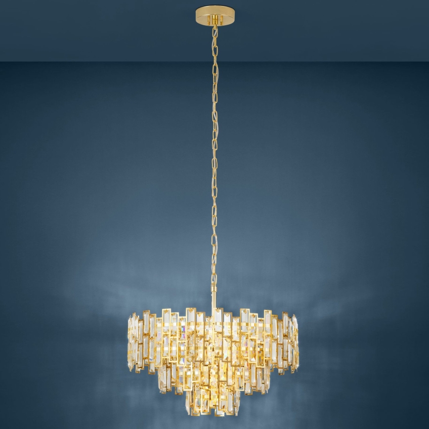 Eglo - Ljuskrona med kedja 10xE14/25W/230V d. 63 cm