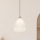 Eglo - Ljuskrona med textilsladd 1xE27/25W/230V diameter 31 cm