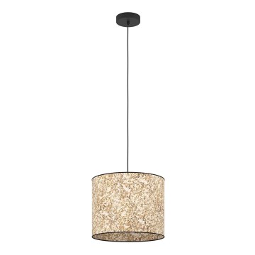 Eglo - Ljuskrona med textilsladd 1xE27/25W/230V