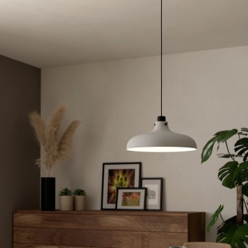 Eglo - Ljuskrona med textilsladd 1xE27/40W/230V