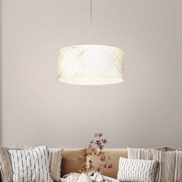 Eglo - Ljuskrona med textilsladd 1xE27/40W/230V