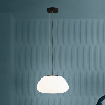 Eglo - Ljuskrona med textilsladd 1xE27/40W/230V svart