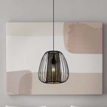 Eglo - Ljusskrona med upphängningsrem  1xE27/40W/230V