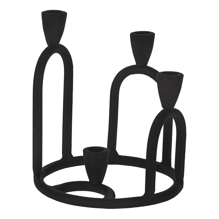 Eglo - Ljusstake 22,5x19,5 cm svart