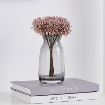 Eglo - Plastblomma 19 cm rosa