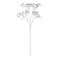 Eglo - Plastblomma 53 cm silver