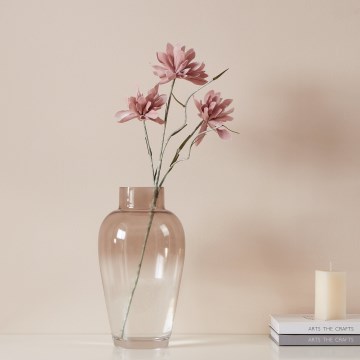 Eglo - Plastblomma 60 cm rosa