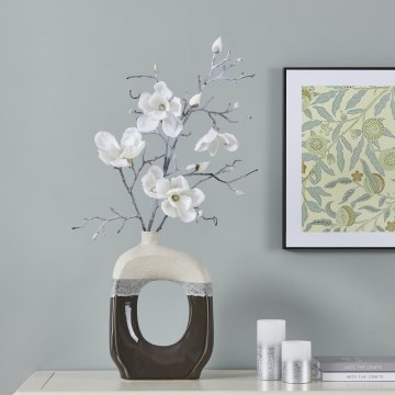 Eglo - Plastblomma 83,5 cm vit