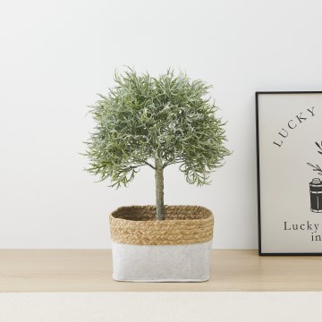 Eglo - Plastväxt i blommkruka 57x40,5 cm