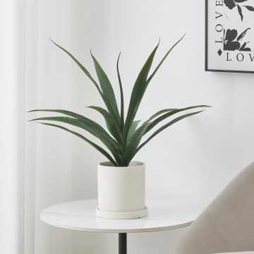 Eglo - Plastväxt i blommkruka 58x40,5 cm