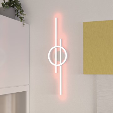 Eglo - RGBW Dimbar taklampa LED/23,5W/230V 2700-6500K vit + fjärrkontroll