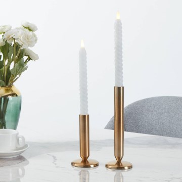 Eglo - SET 2x LED ljus LED/1xAAA 25 cm vit