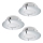 Eglo - SET 3x LED Hängande Takbelysning PINEDA 1xLED/4,9W/230V