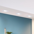 Eglo - Set om 3 LED-infällda takarmaturer PINEDA LED/4,9W/230V
