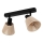 Eglo - Spotlampa 2xE14/40W/230V beige/svart