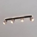 Eglo - Spotlight 4xE14/40W/230V svart/beige