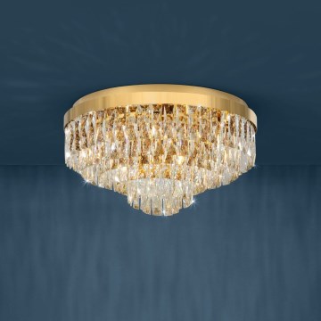 Eglo - Takbelysning 11xE14/40W/230V guld