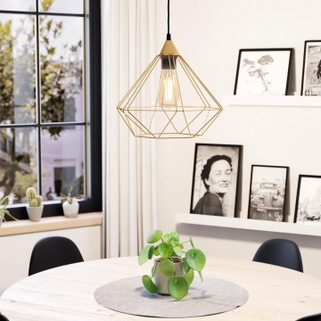 Eglo - Takkkrona på ett snöre  1xE27/60W/230V d. 32,5 cm