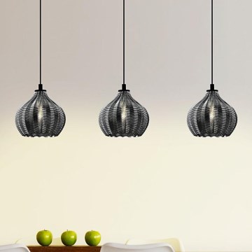 Eglo - Takkkrona på ett snöre  3xE27/40W/230V